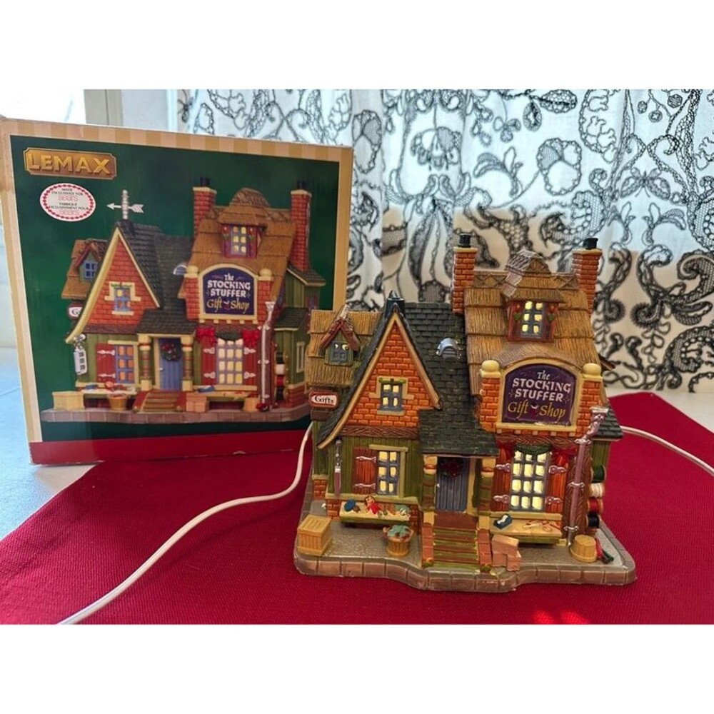 Lemax 2012 Stocking Stuffer Gift Shop Christmas village